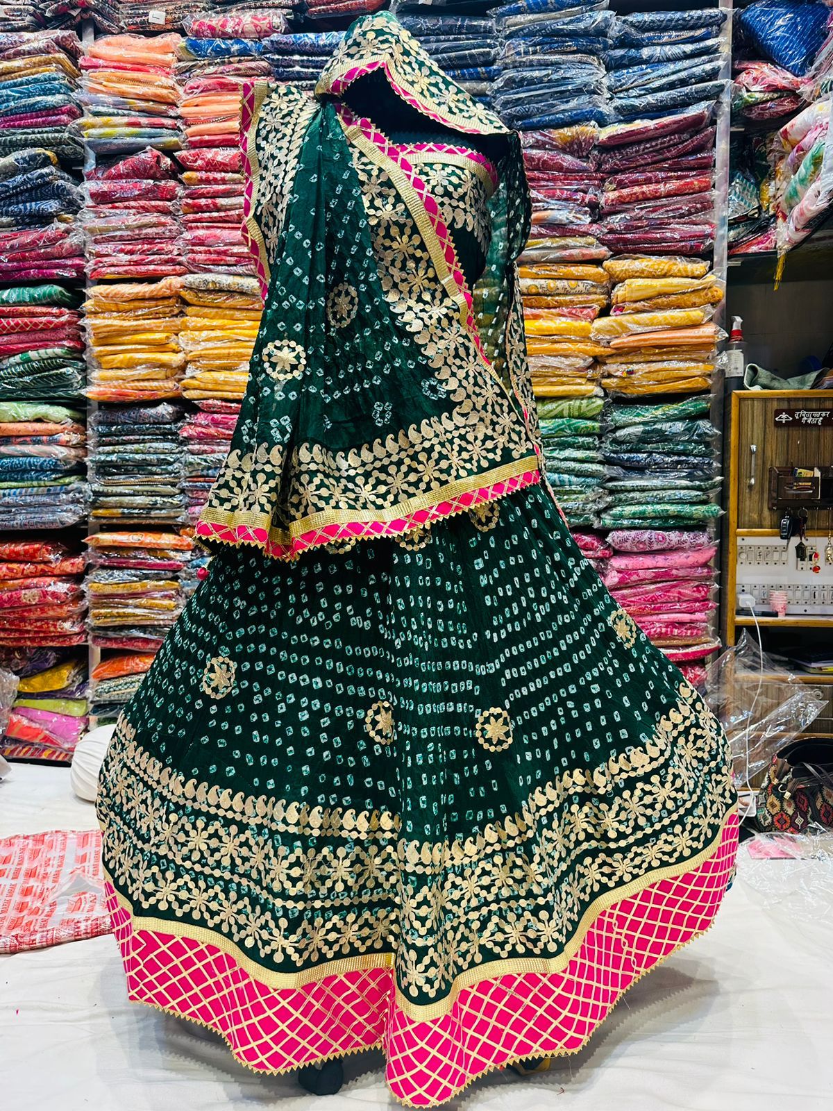 Rajasthani Traditional Dola Silk Lehenga Chunni at Rs 1995.00 | Party Wear  Lehenga, Lehenga Choli, लहंगा - Anant Tex Exports Private Limited, Surat |  ID: 2852661678055