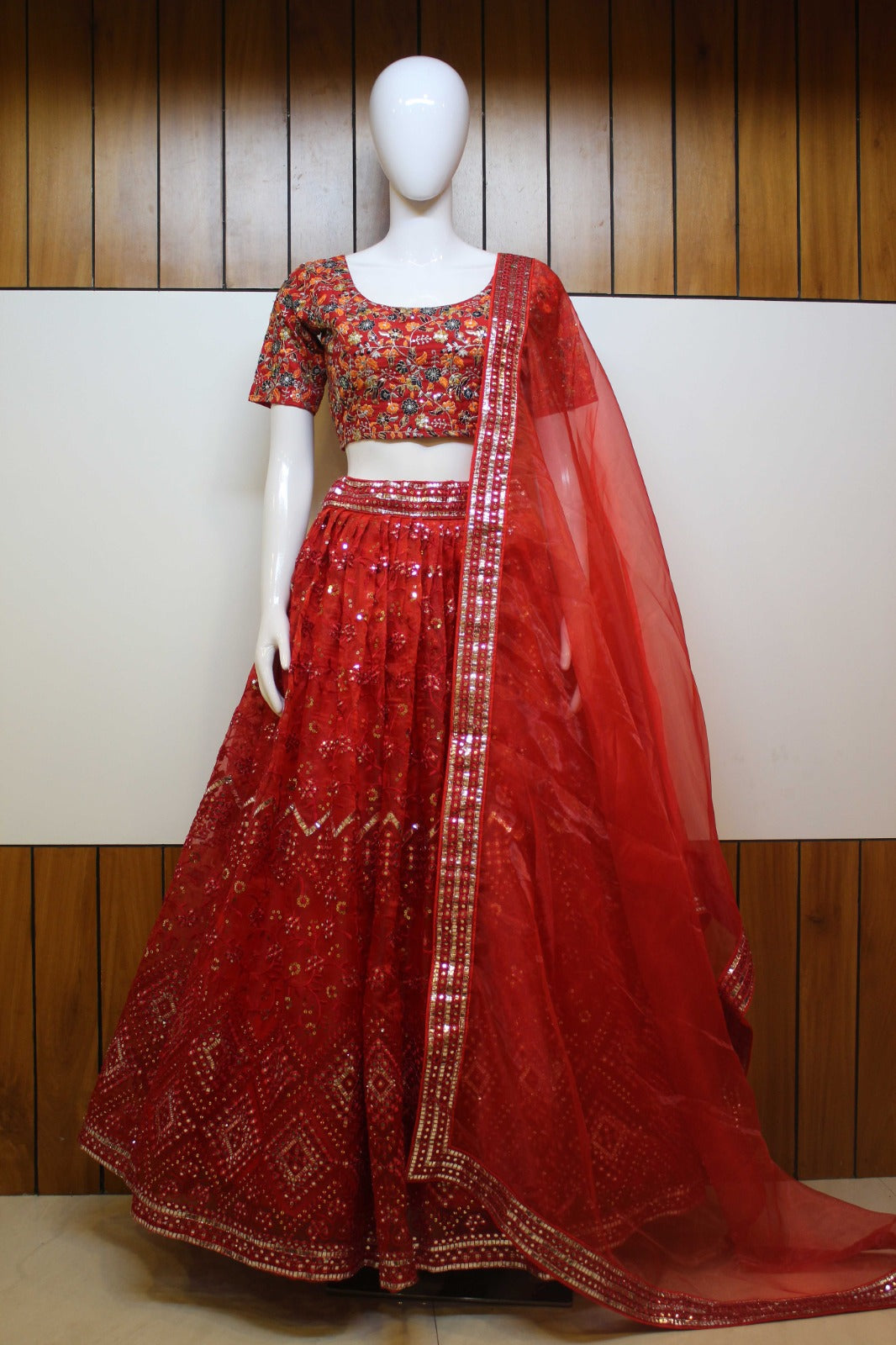 Beautiful Designer Acra Fancy Lehenga Choli D.no 2003 - Anant Tex Exports Private Limited