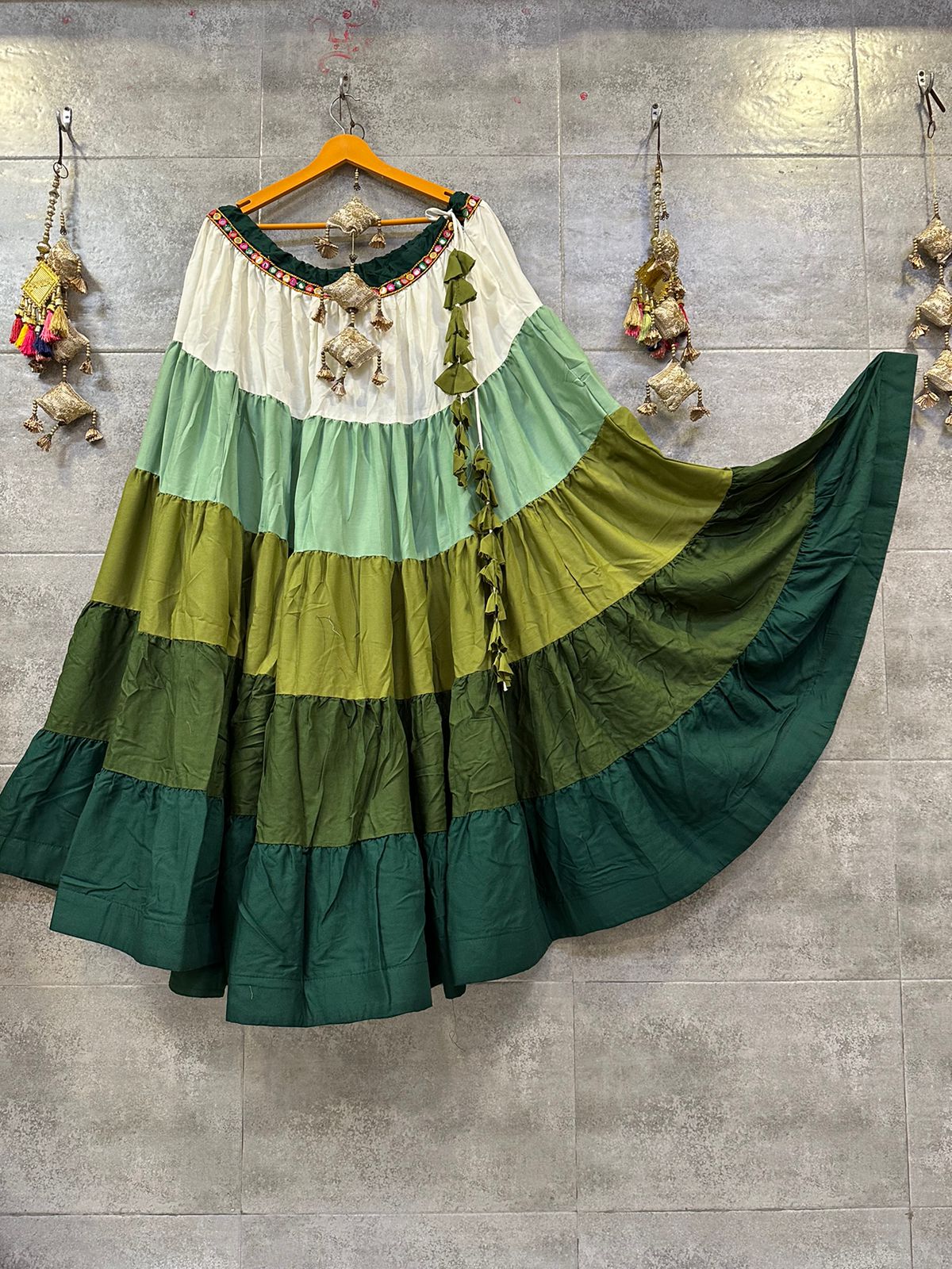 Designer Occasion Cotton Lehenga Choli