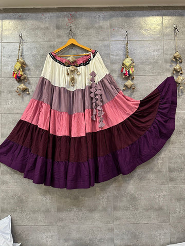 Designer Occasion Cotton Lehenga Choli