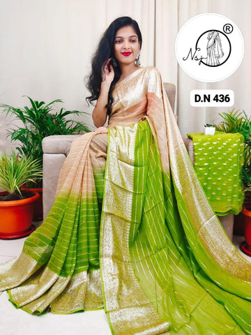 Beautiful Partywear Designer Pure Georgette Saree