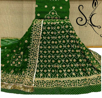 Beautiful Rajsthani Traditional Designer Rajputi Poshak