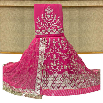 Beautiful Rajsthani Traditional Designer Georgette Rajputi Poshak