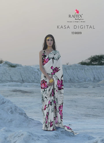 Rajtex Kasa Digital Ethnic Wear Silk Saree Collection 159009