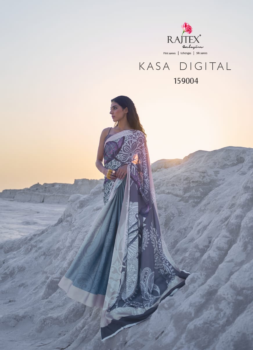 Rajtex Kasa Digital Ethnic Wear Silk Saree Collection 159004