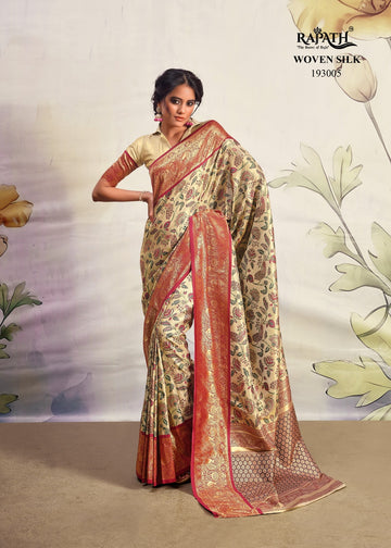 Rajpath Kaval Silk Series 193001-193006 Pure Dharamavaram Silk Saree