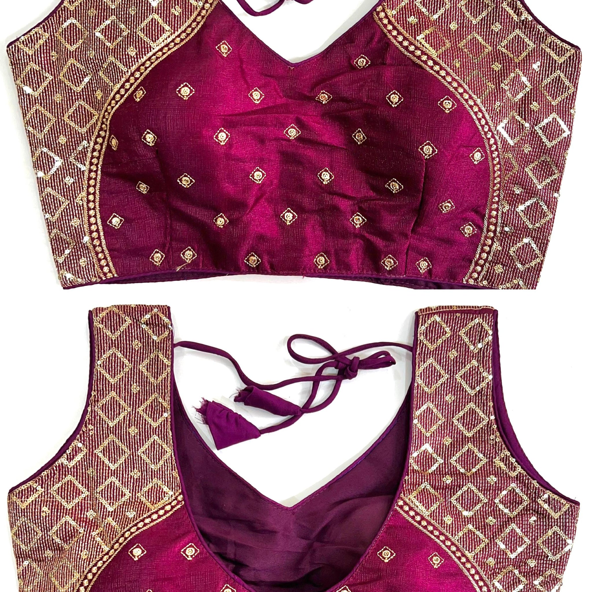 Beautiful Designer Sequence Blouse