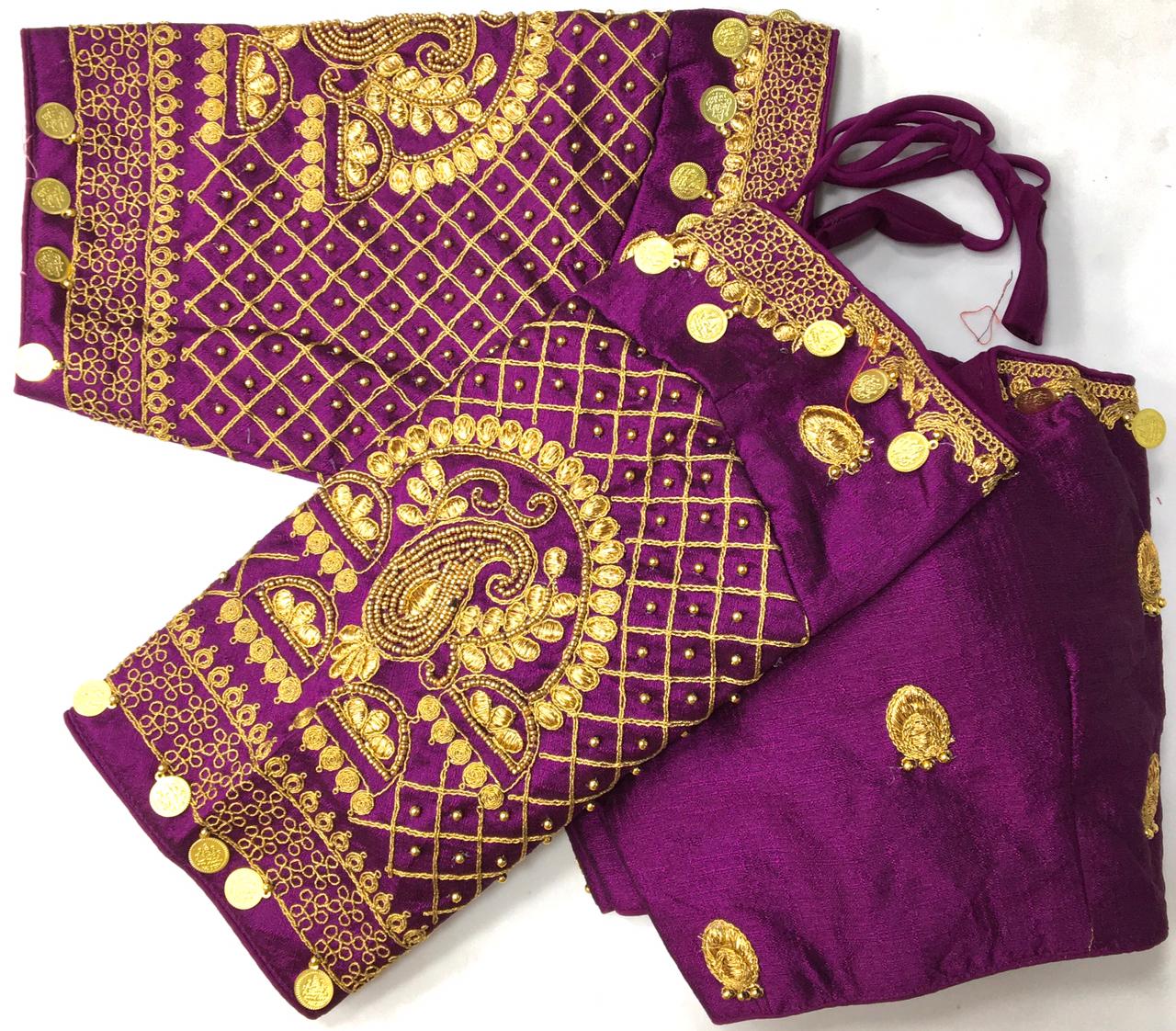 Beautiful Designer Sikka Aari Work Blouse