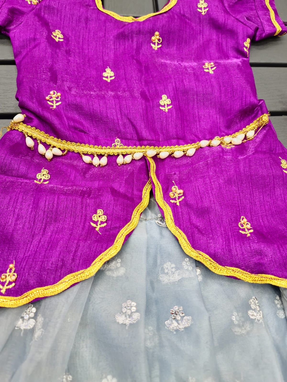 Pattu Pavadai for Girl Baby Kanchipuram Silk Lehanga and Choli Infant Dress  Yellow and Pink Skirt and Top Traditional Indian Wear - Etsy