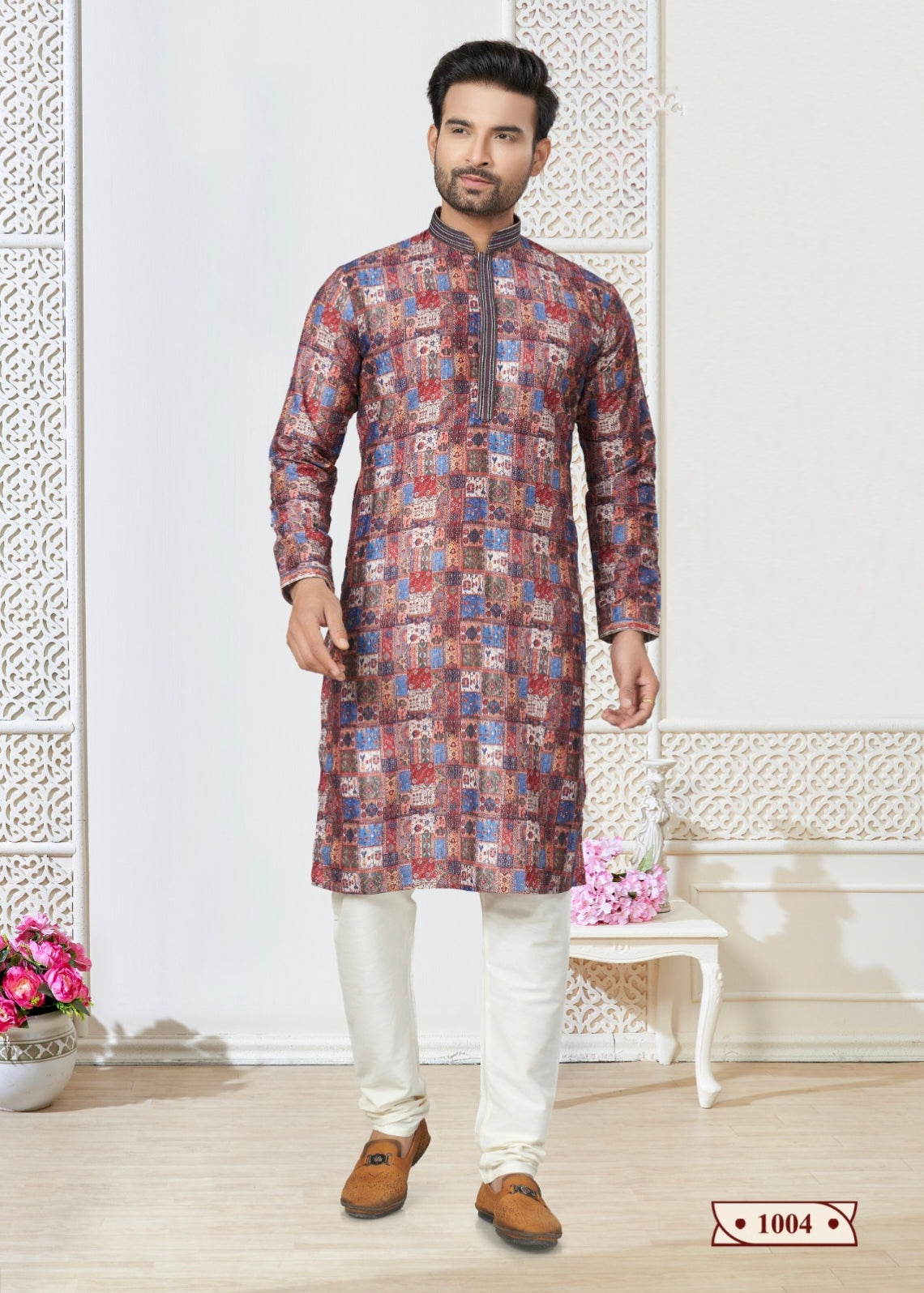 Wedding Collection Series New Designs in Pintex Work Kurta Pajama