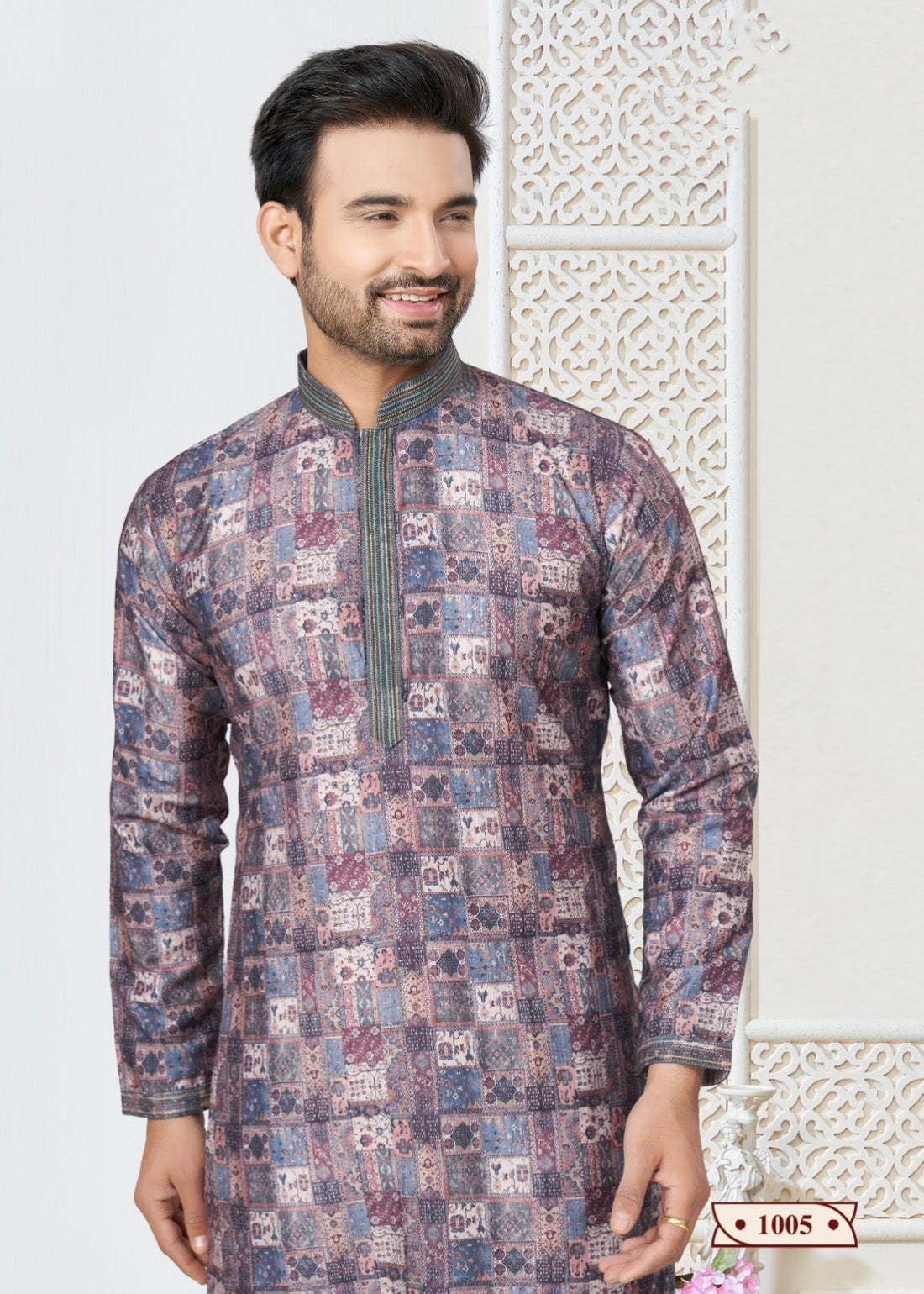 Wedding Collection Series New Designs in Pintex Work Kurta Pajama