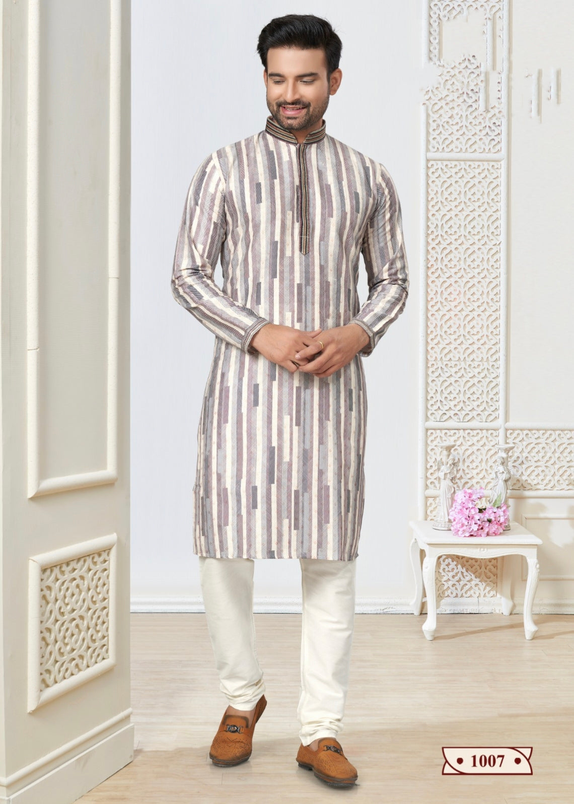 Wedding Collection Series New Designs in Pintex Work Kurta Pajama