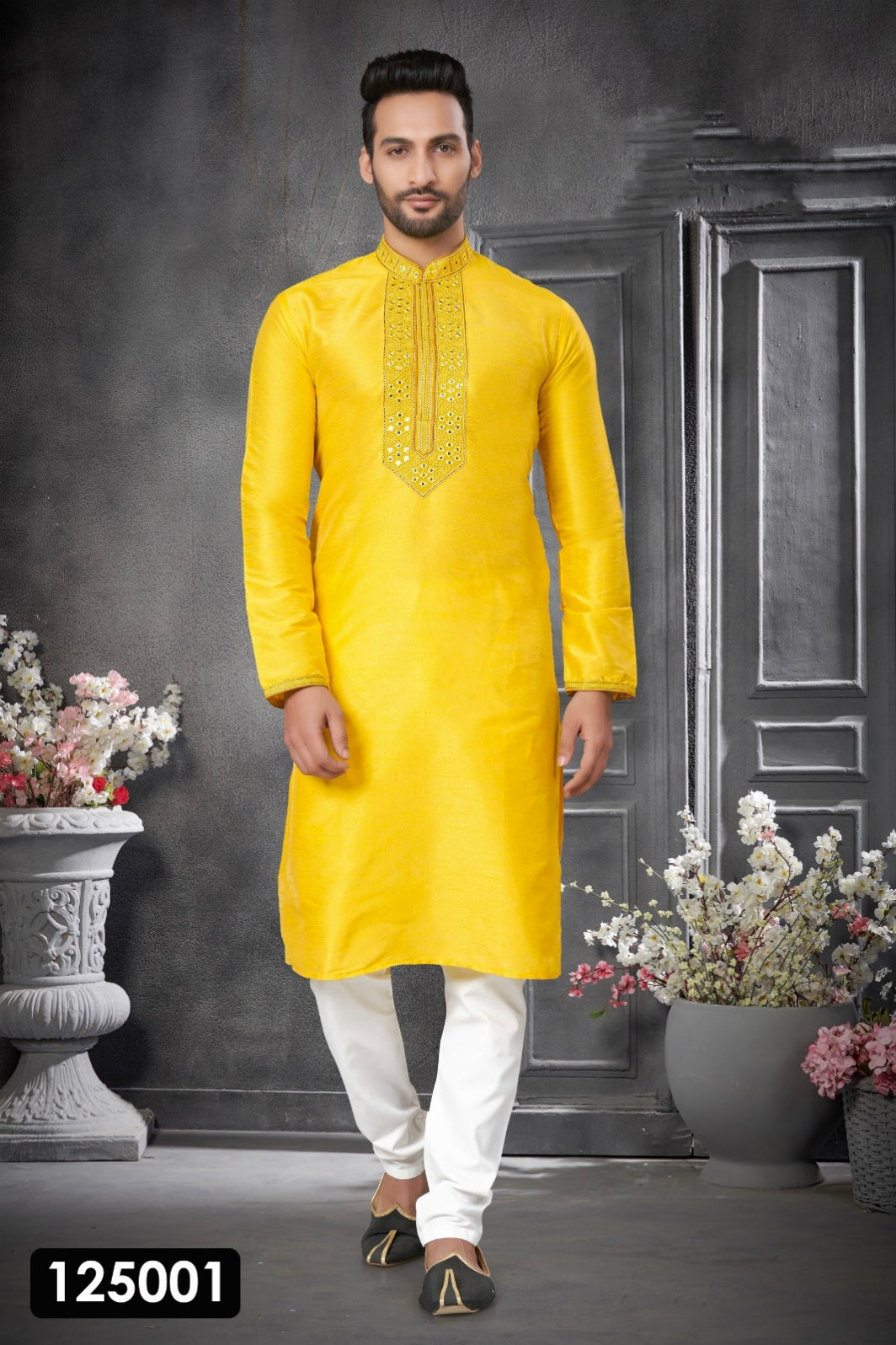 Festival celebration Designer Pintex Kurta Pajama