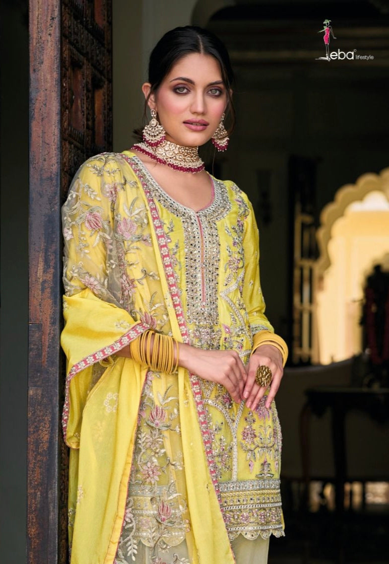 Beautiful Designer Zaveri Amber Punjabi Chudidar Suit 1631