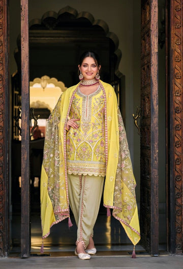 Beautiful Designer Zaveri Amber Punjabi Chudidar Suit 1631