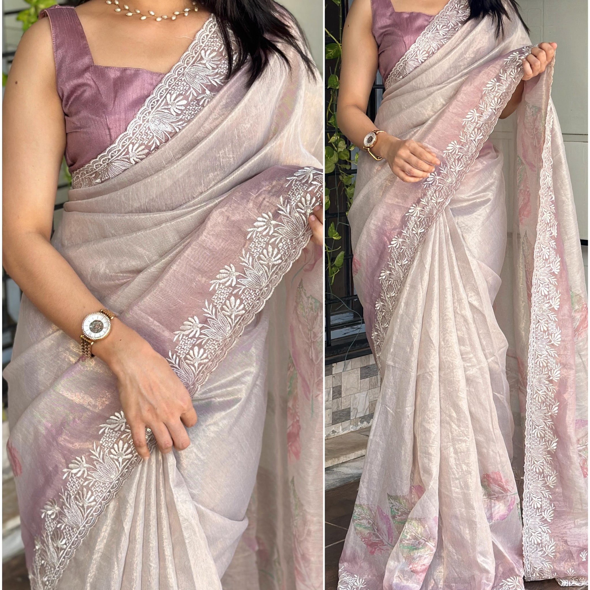 Beautiful Designer Pure Soft Organza Saree