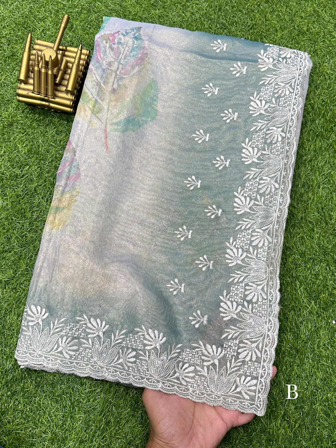 Beautiful Designer Pure Soft Organza Saree