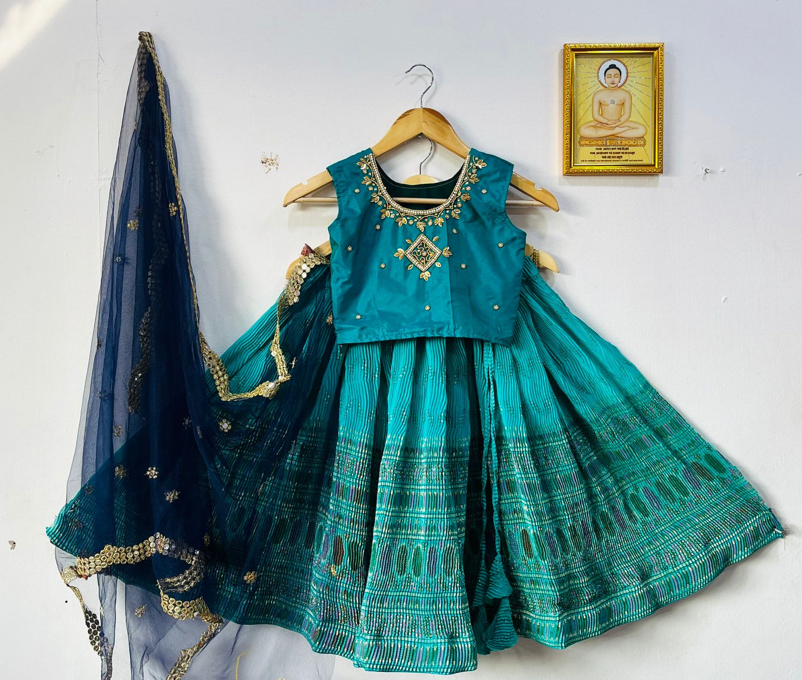 Kid's Beautiful Designer Soft Lehenga Choli