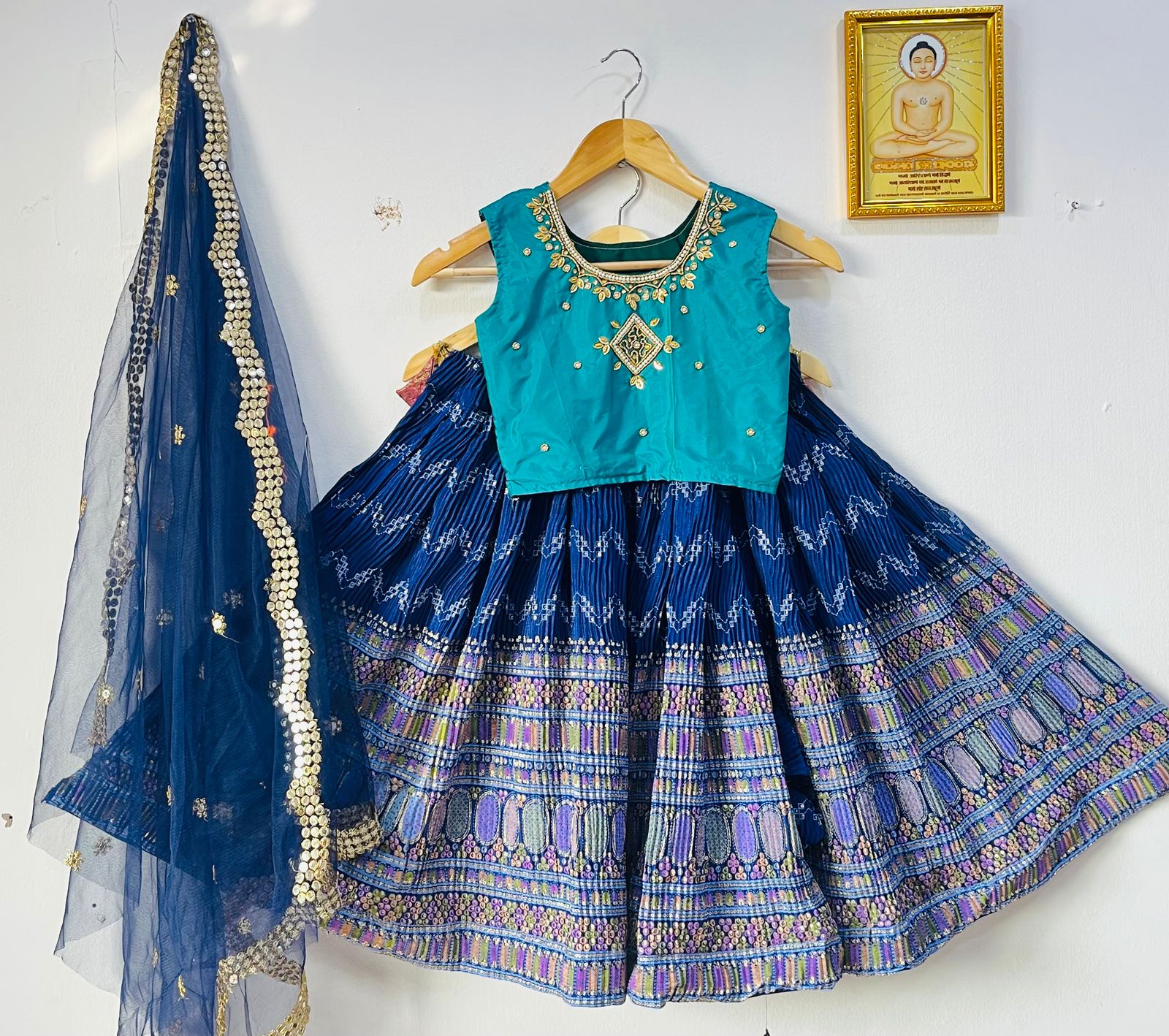 Kid's Beautiful Designer Soft Lehenga Choli