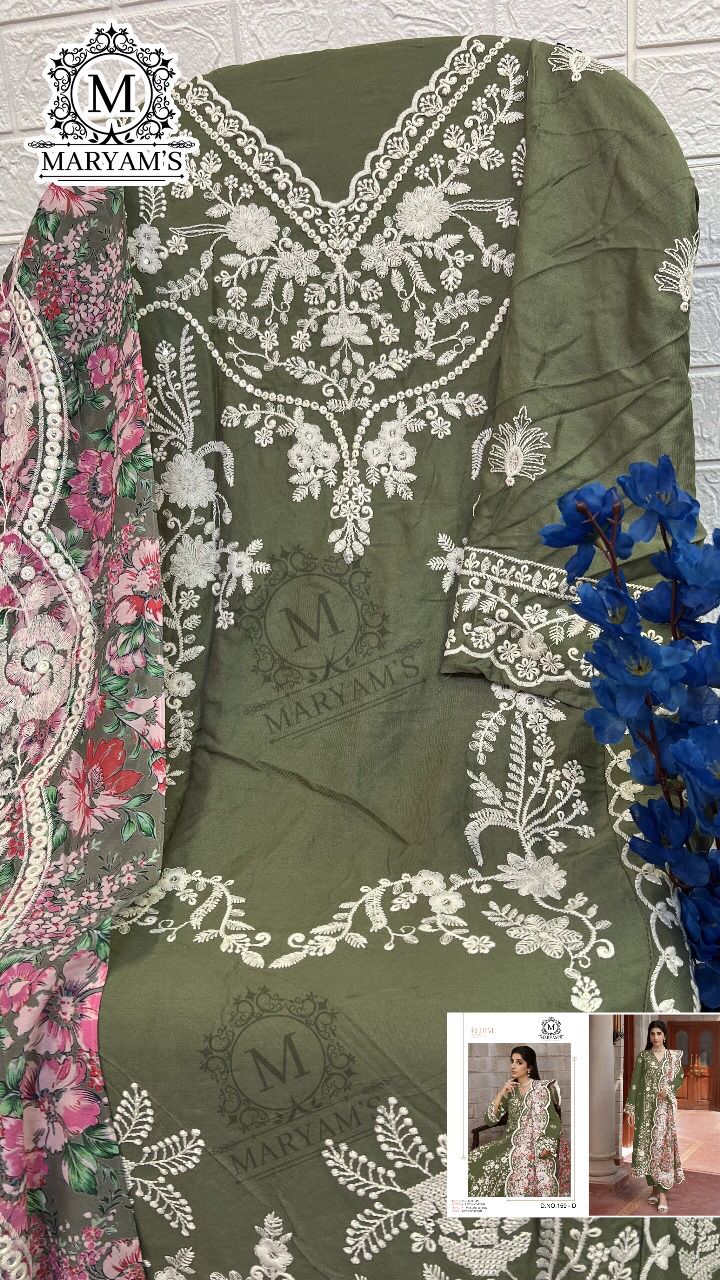 New Party Wear Readymade Maryam’s - 159 Sahara Suit Collection