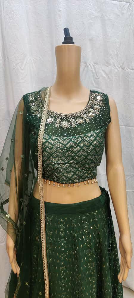 Festival Wedding Georgette Lehenga Choli