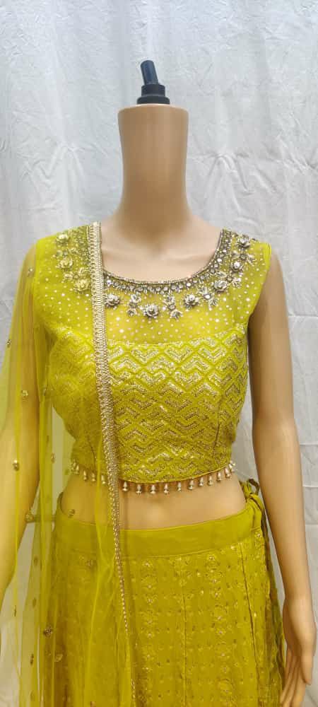 Festival Wedding Georgette Lehenga Choli