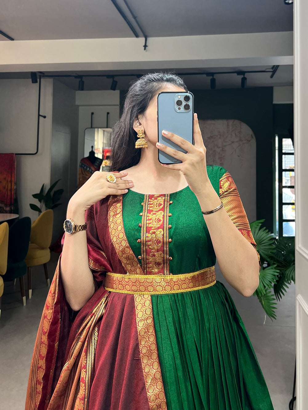 Pin by Srividya Thoom on Narayanpet cotton dress | Fancy blouse designs,  Blouse design models, Designer anarkali dresses