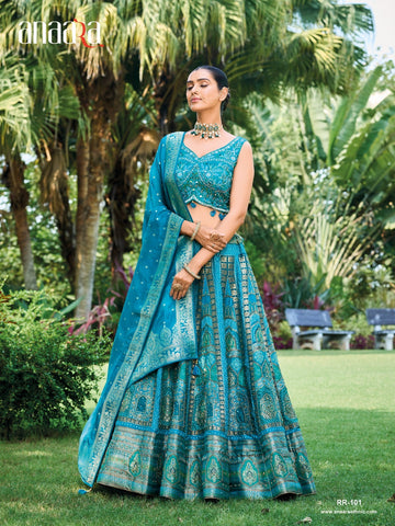 Anaara Tathastu Beautiful Designer Readymade Silk Lehenga Choli