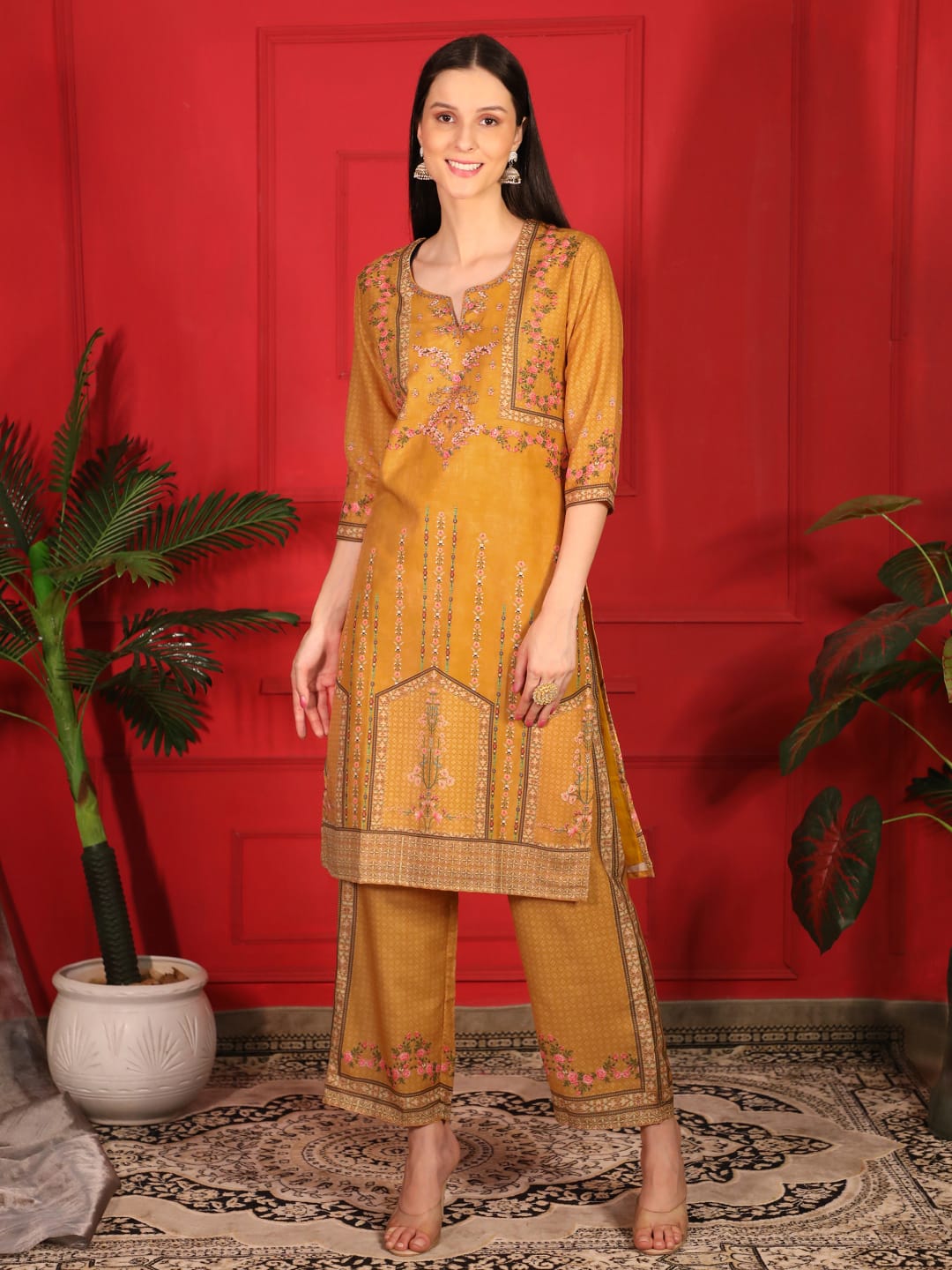 Beautiful Designer Women s Traditional indo western Kurti