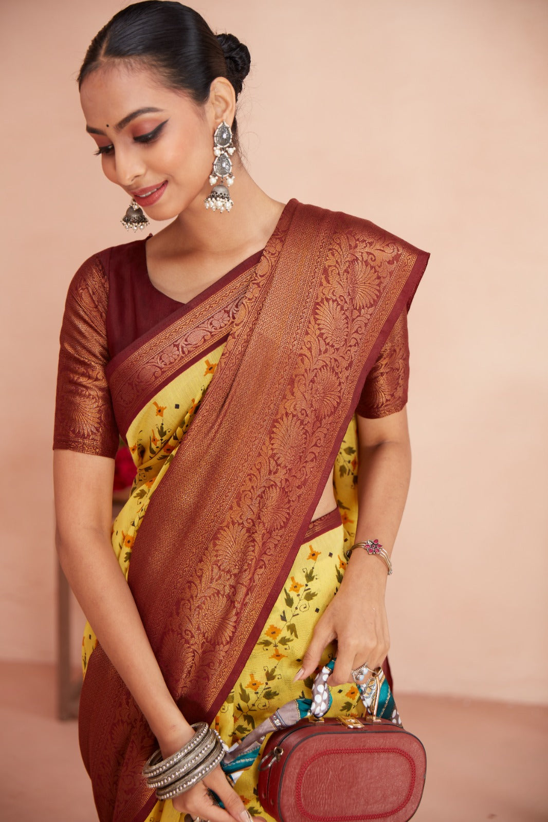 Sr Meera Queen Designer Chanderi Saree Collection