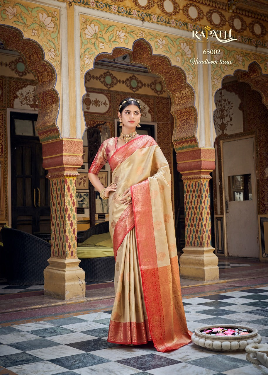 Avyuktha Handloom Tissue Designer Saree Collection