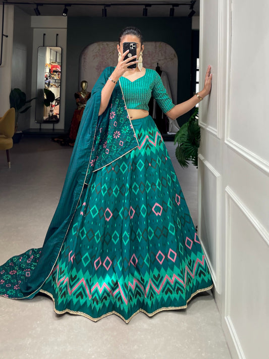 Beautiful Designer Vaishali Silk Lehenga Choli Design No 1253