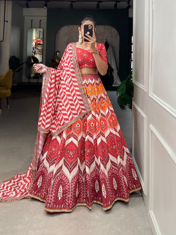 Beautiful Designer Vaishali Silk Lehenga Choli