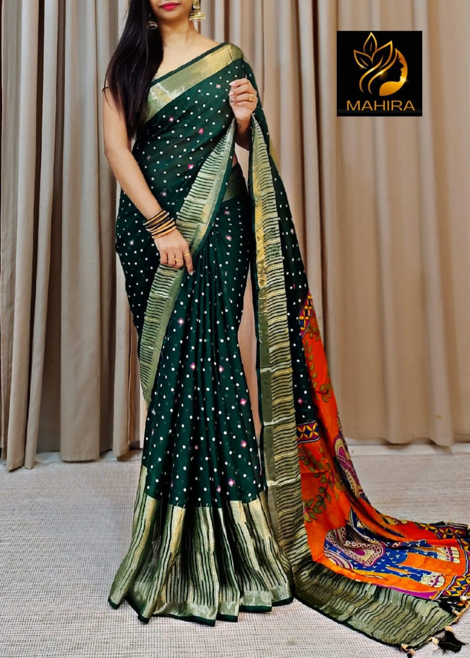 Beautiful Pure Soft Chiffon sarees