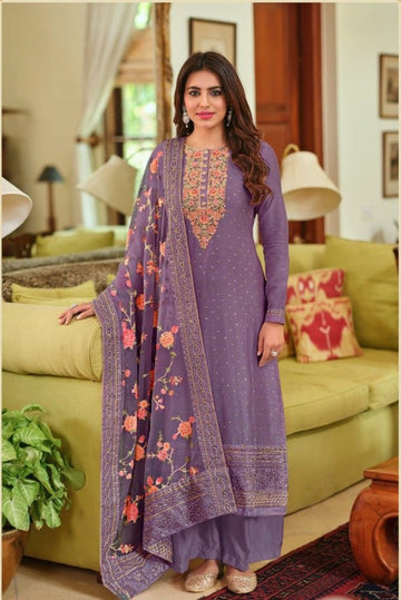 Eba Nyra Vol 3 Elegant Salwar Kameez For Women With Embroidery Work And Floral Dupatta