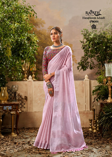 Rajpath Indrani Cotton Series 179001-179006 Handloom Khadi Linen Saree