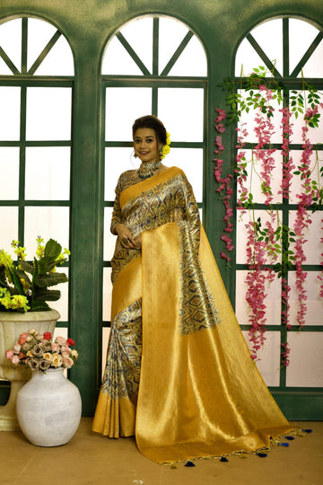 Party Wear Designer Soft Silk Saree