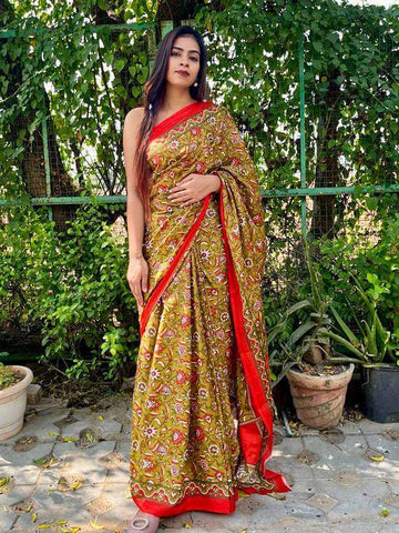 Beautiful Designer Soft Pure Cotton Saree