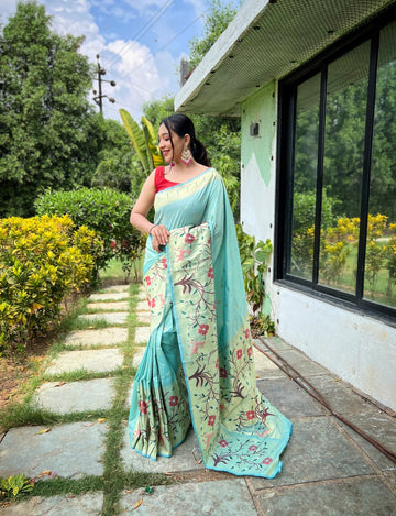 Beautiful Designer Traditional Pure Gayatri Paithani Silk Saree