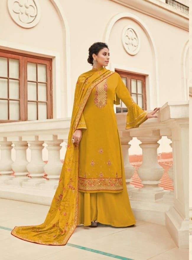 GHAZAL BY FIONA 23061 TO 23067 SERIES CHINON FULL STICHED SALWAR SUITS WHOLESALE 7 PCS