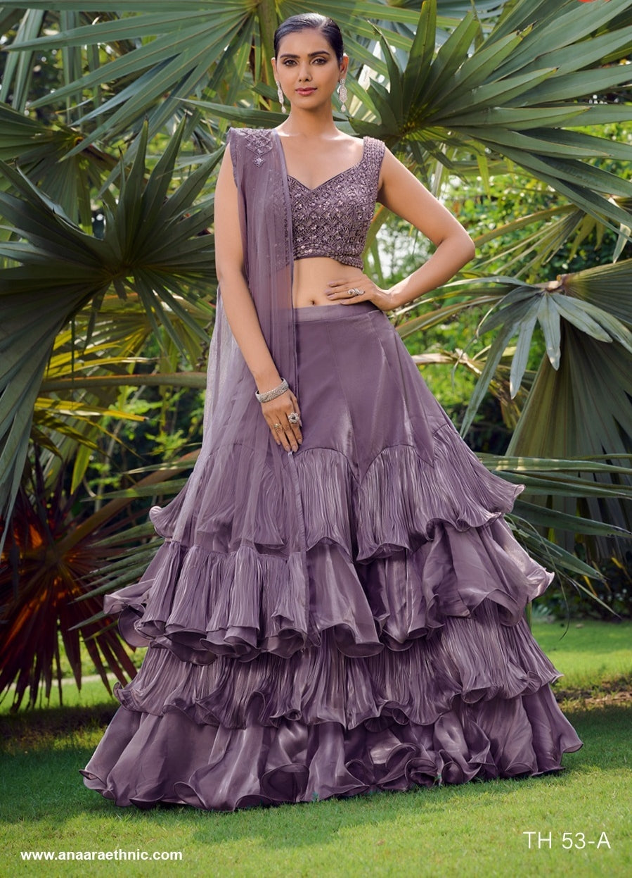 Wedding Designer Crop Top Lahenga Choli Collection