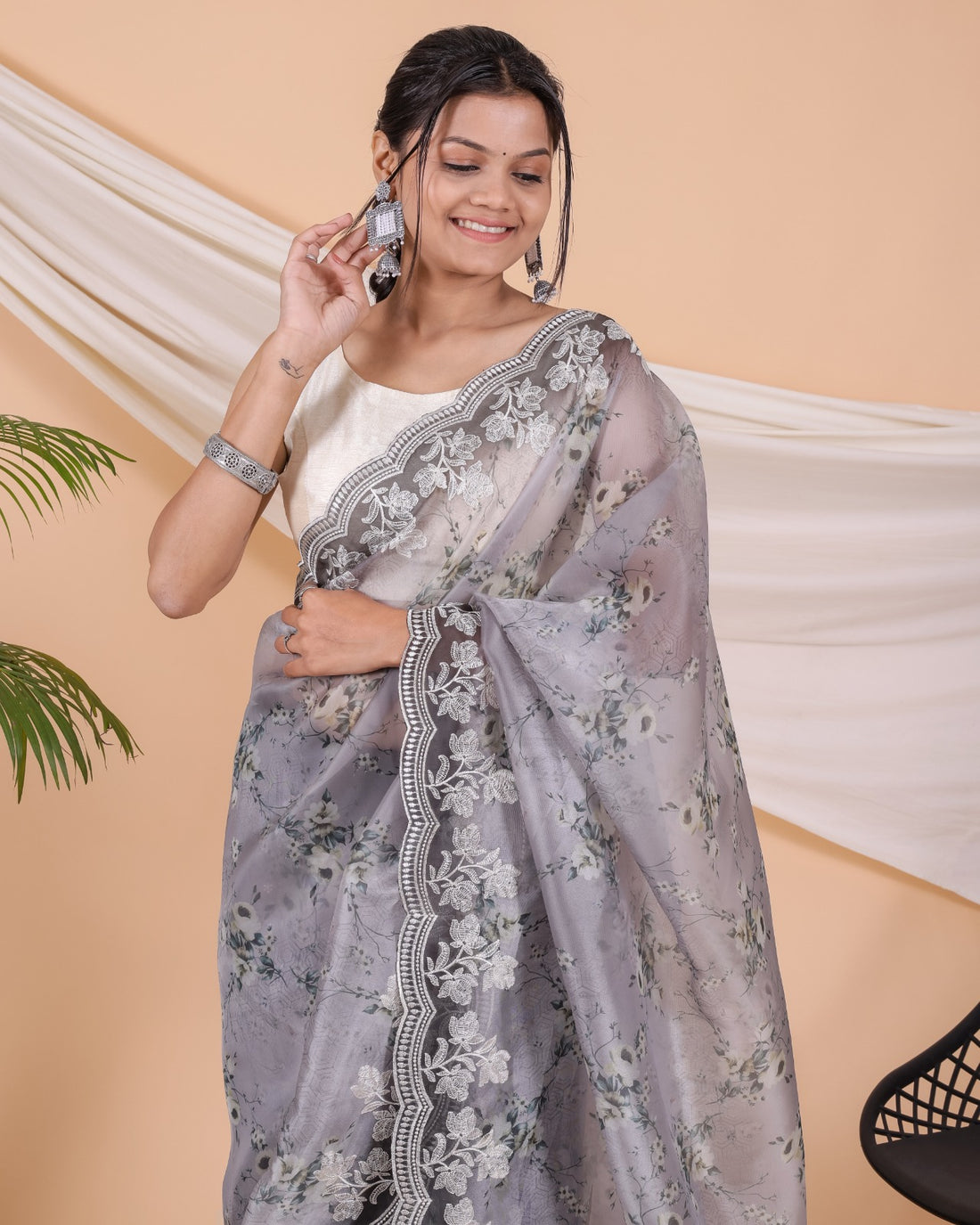 Organza Saree