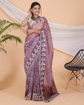 Organza Saree