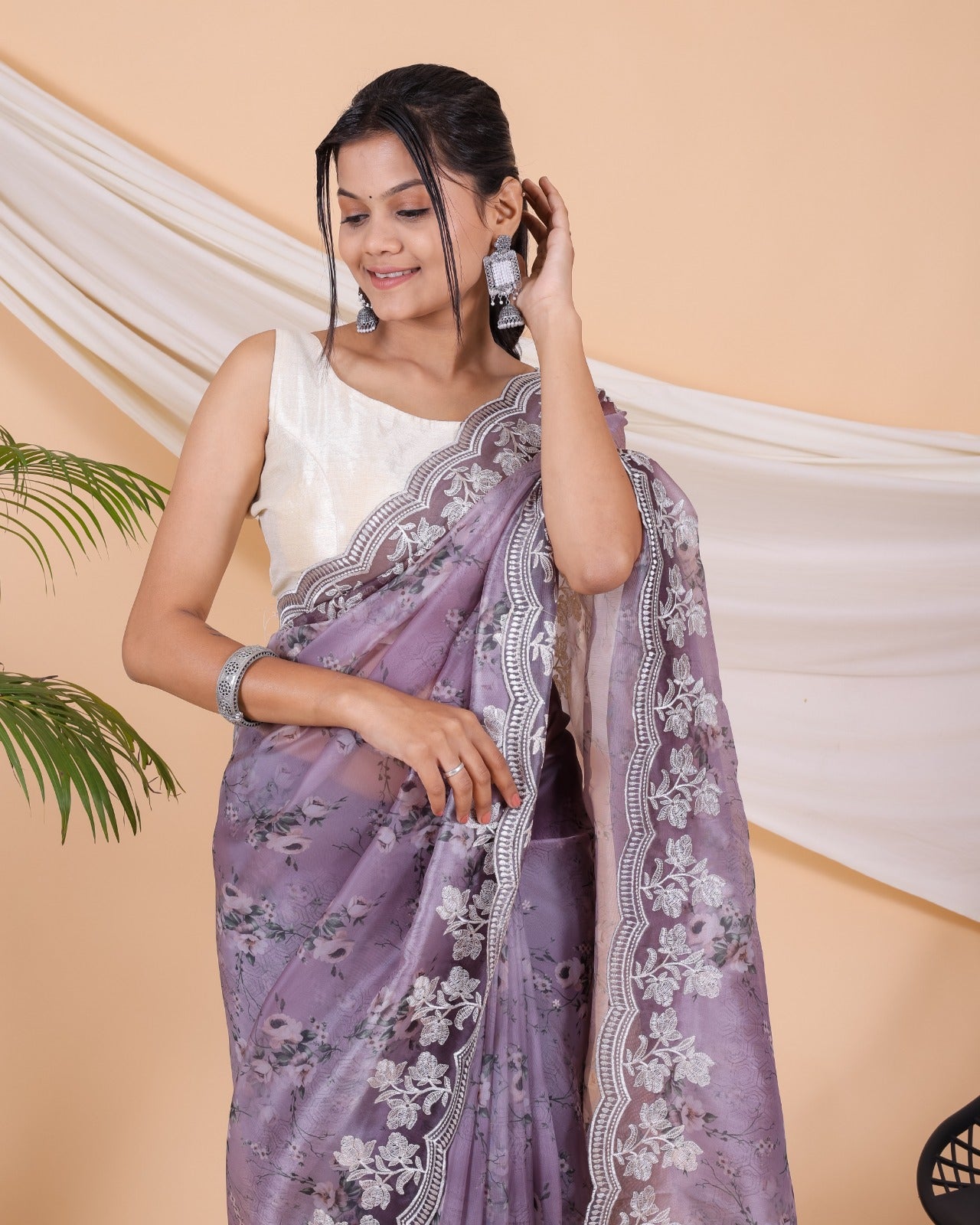 Organza Saree