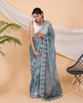 Organza Saree