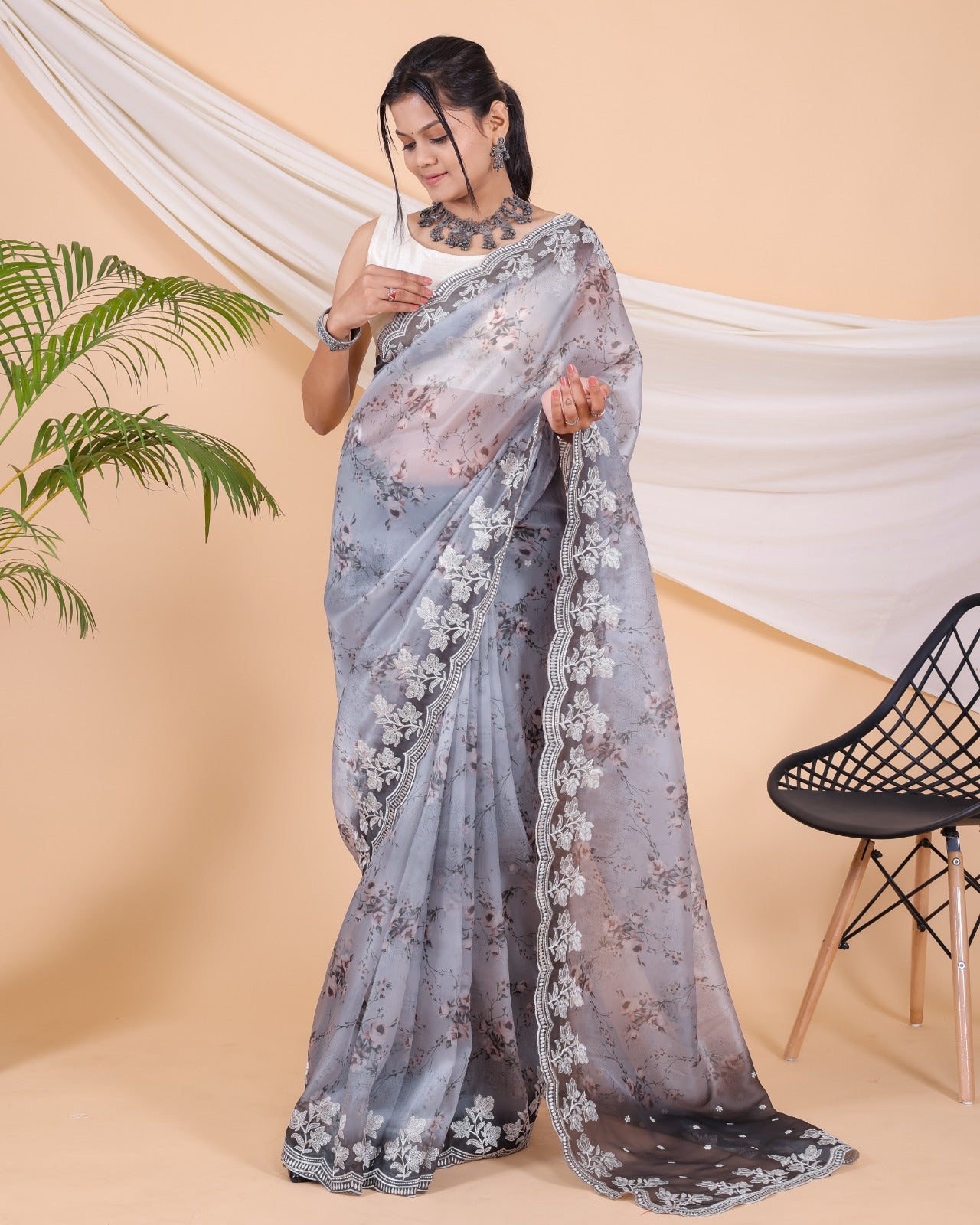 Organza Saree