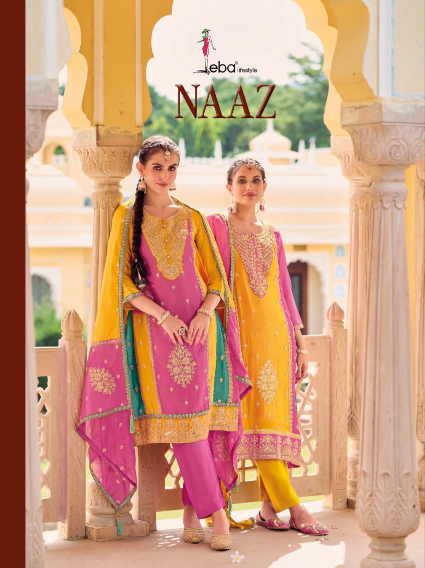 Eba Lifestyle Naaz 1651-1652 Series Latest Readymade Pakistani Salwar Kameez