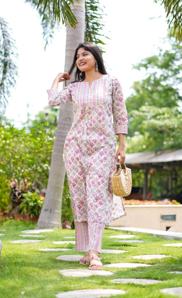 Women's Traditional Kurti with Bottom