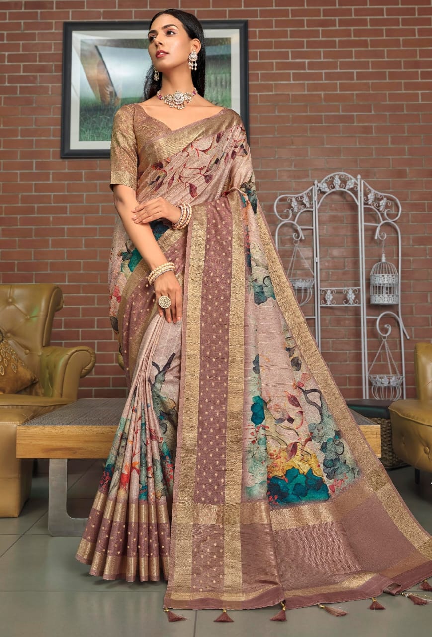 Beautiful Designer Jal Priya Vol 890 Pure Cotton Linen Digital Print