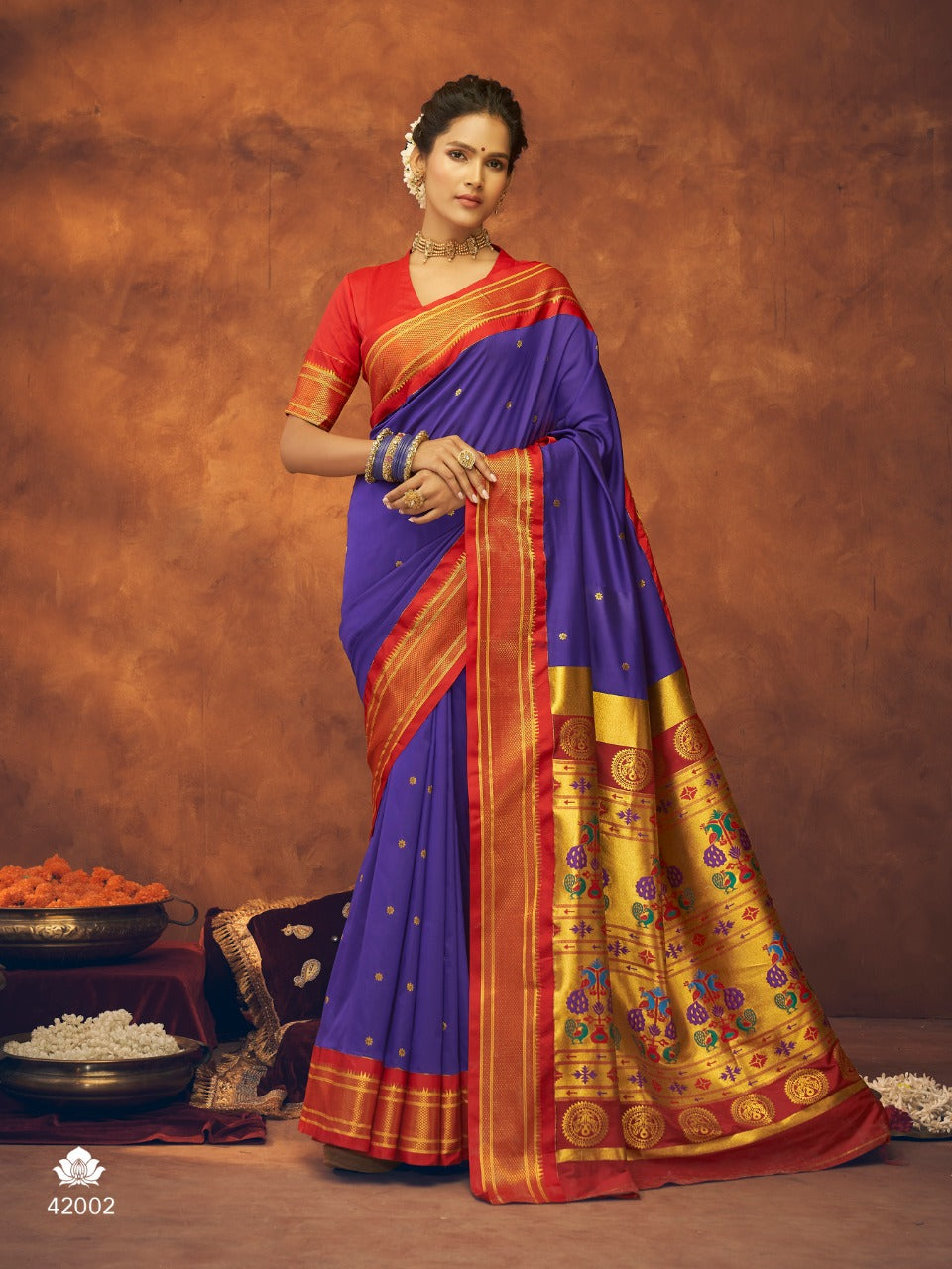 Maharani Kimora Dola Silk Sarees – Kavya Style Plus